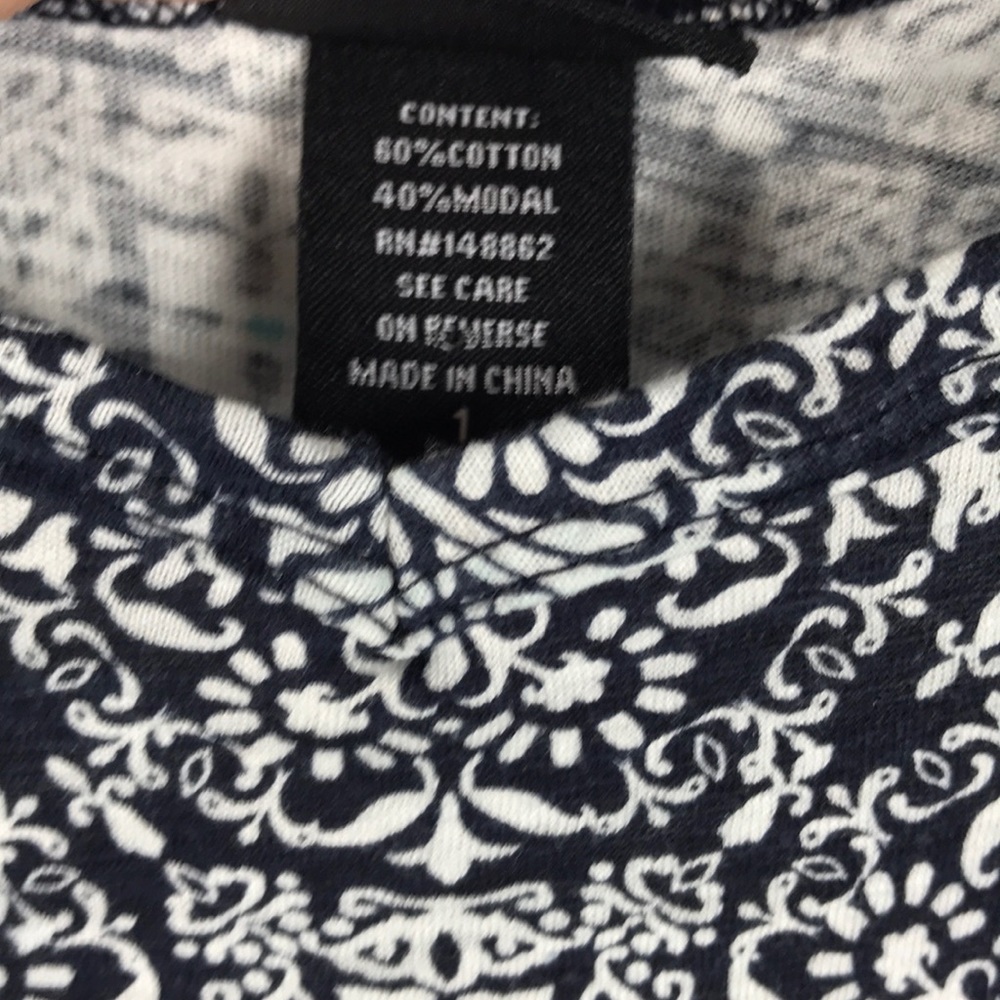 Torrid Sz 1 Mosaic Border Print Tank Top - image 7